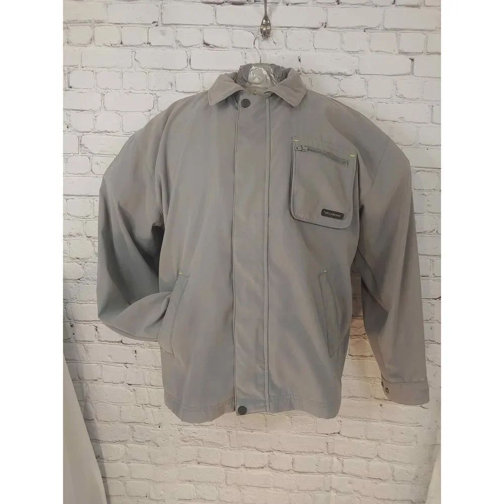 Billabong Men's Size Small Grey Windbreaker.